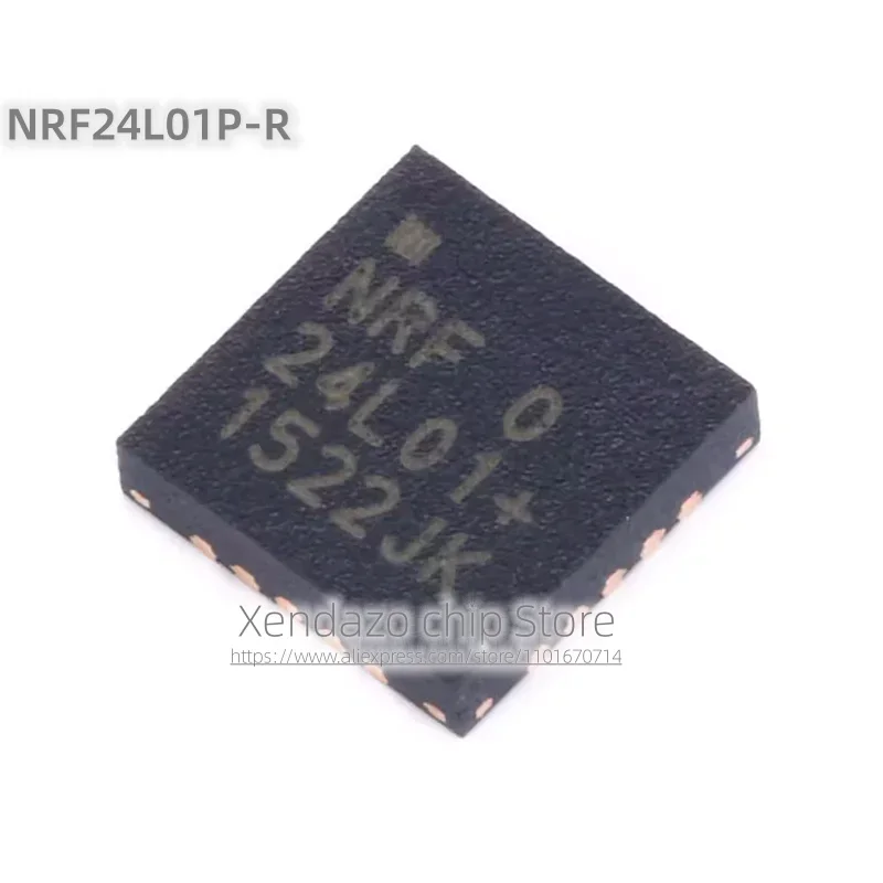 10pcs/lot NRF24L01P-R NRF24L01 NRF 24L01 QFN-20 package Original genuine Wireless transceiver chip