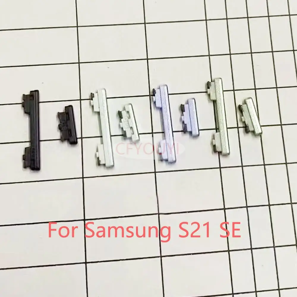 

For Samsung Galaxy S21 FE 5G G990 Power ON OFF Volume Up Down Side Button Keys Replace Part