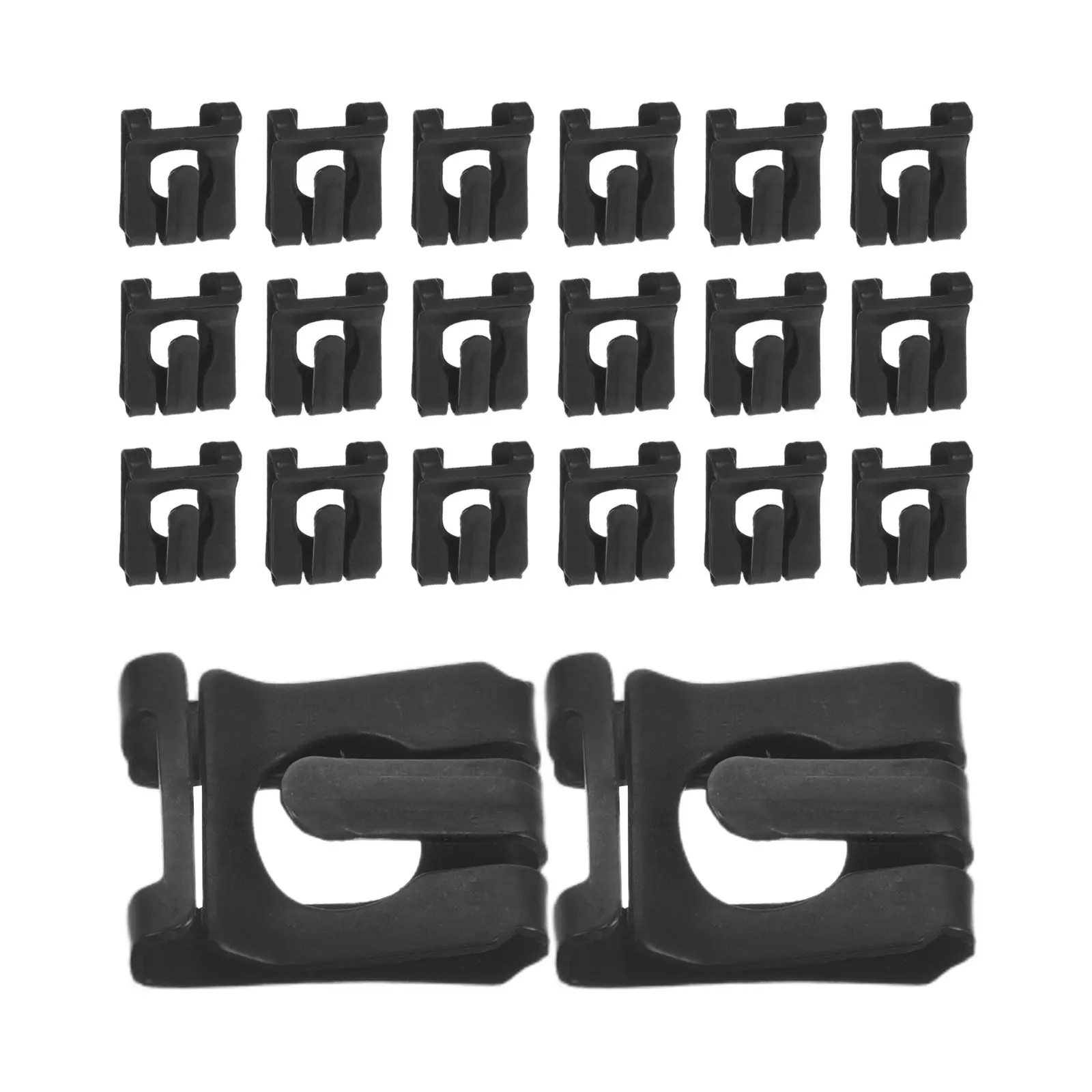 30pcs Office Chair Cylinder Clips Gas Lift Retaining Fasteners M6 Anti-Loosening Replacement Clamps for Home Office Furniture