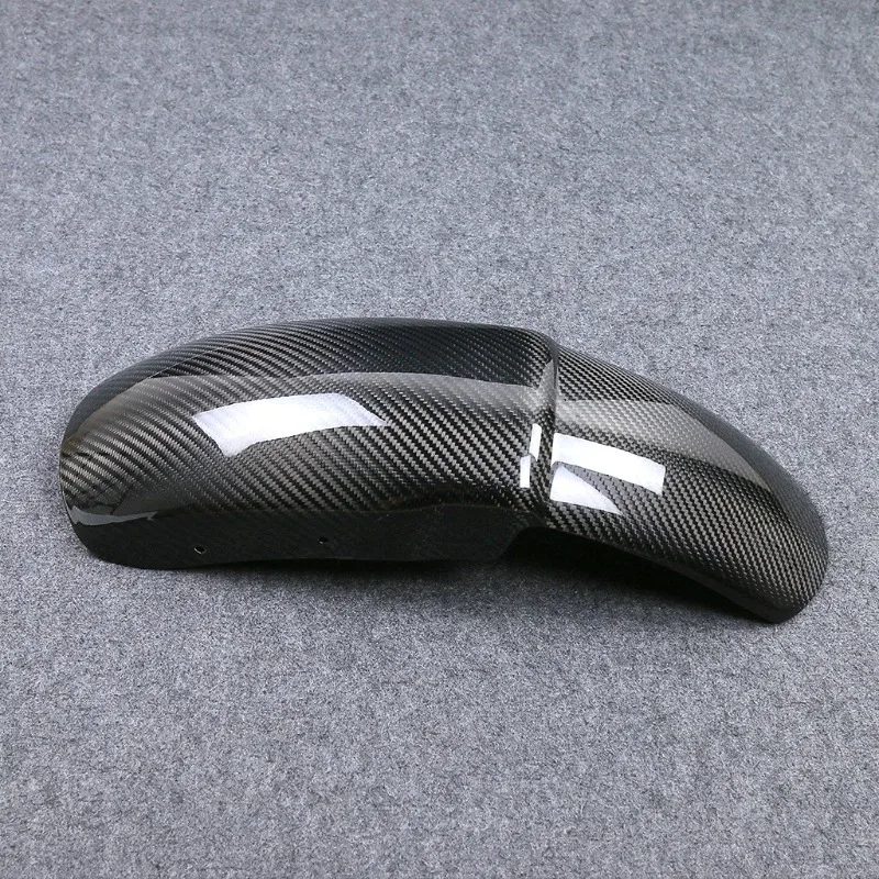 Motorcycle modification, carbon fiber front fender