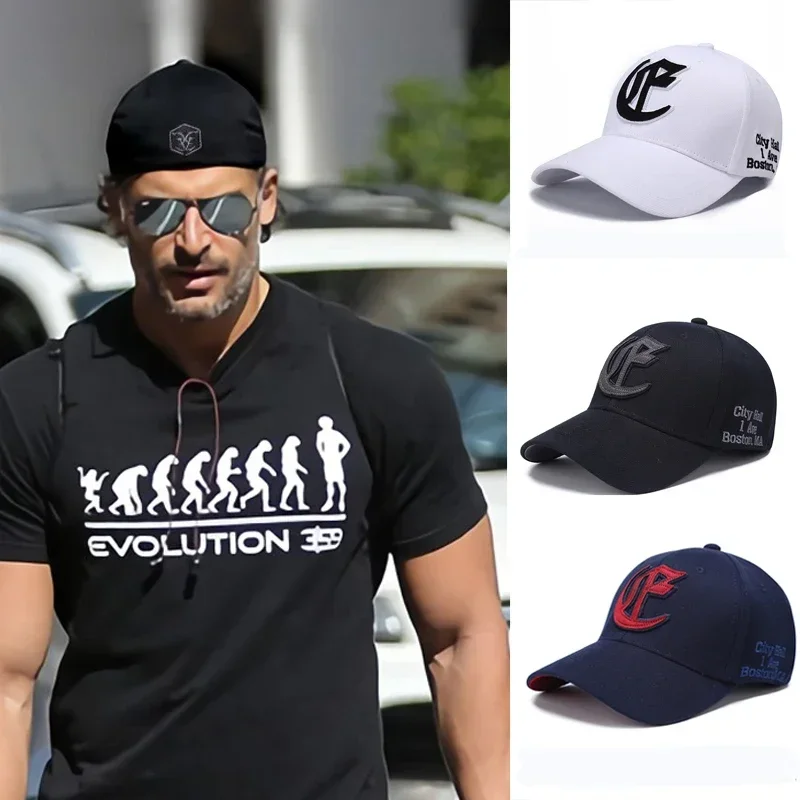 Fitted Full Stretch Closed CF Boston MA Flexible Cap Hat New Trucker Men Women Dad Hip Hop Baseball Snapback Sun Visor Era