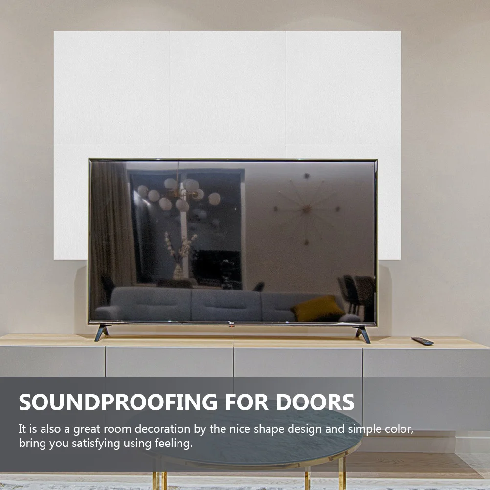 

2pcs Soundproof 5Cm Thick Acoustic Wall Panels For Home Studio Office Theater Sound Absorption Acoustic Soundproof Blocks Blocks