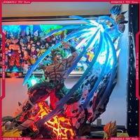 50cm Dragon Ball Anime Figures Broly Vs Gogeta Figure Broly Figure Model Pvc Statue Dolls Collection Toy Decoration Toy Gifts