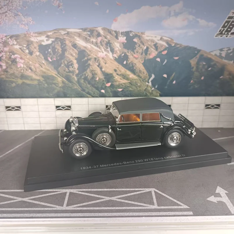 Nostalgia Modello In Resina Auto 1:43 Per 1933 Benz e 1958 Vecchio Stile Ambulanza Altamente Realistico Modello di Auto Modello Collezione Regalo