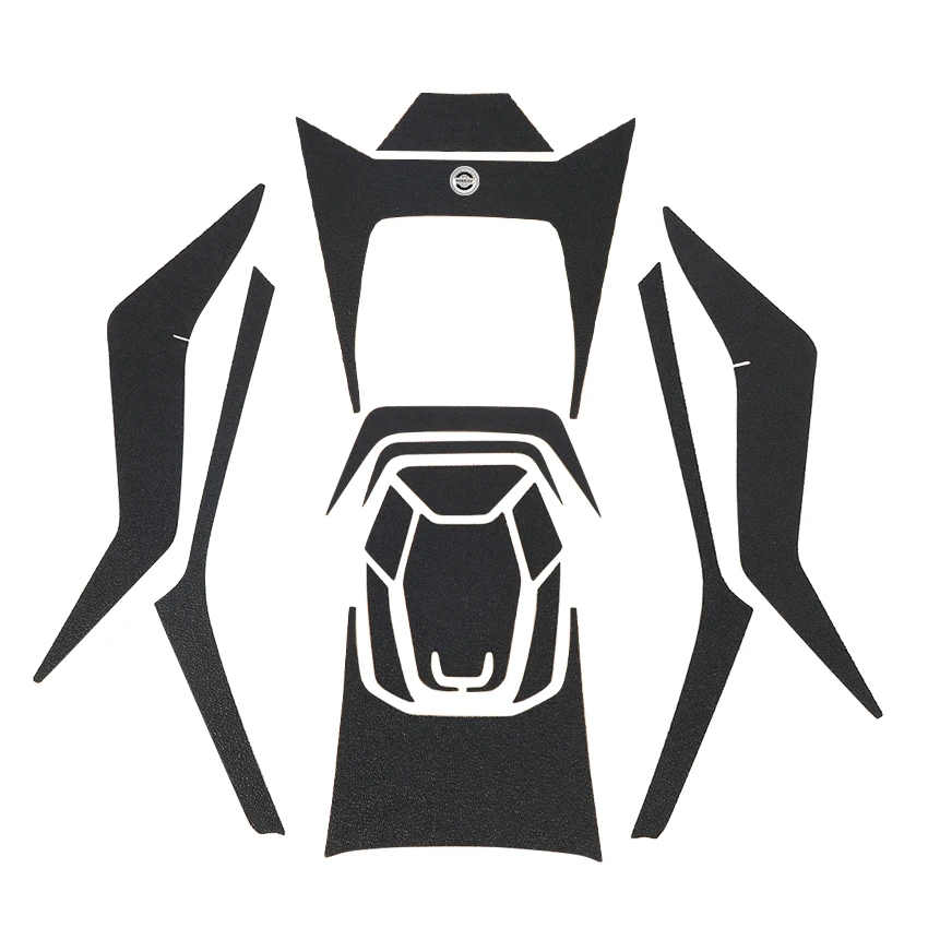 Motorrad-Tankpad für Sym Husky ADV300 2023-2025 2024 ADV300 Rutschfester Aufkleber Seitliches Tankpad – Detail 9