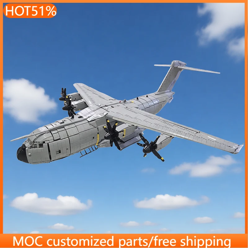 9228 PCS Customize Without Power Functions airplane MOC Customize Modular Building Block Educational Brick DIY Holiday Toy Gifts