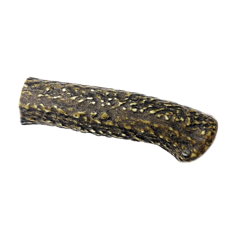 Horse Antler Pattern Straight Cutter Piercing Handle Patches Resin Materials