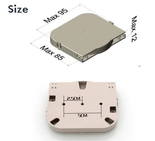 10 قطع من صينية ربط الألياف لـ 24، 12، 8 النوى، ربطات الانكماش الحراري، حجم صغير، FTTH