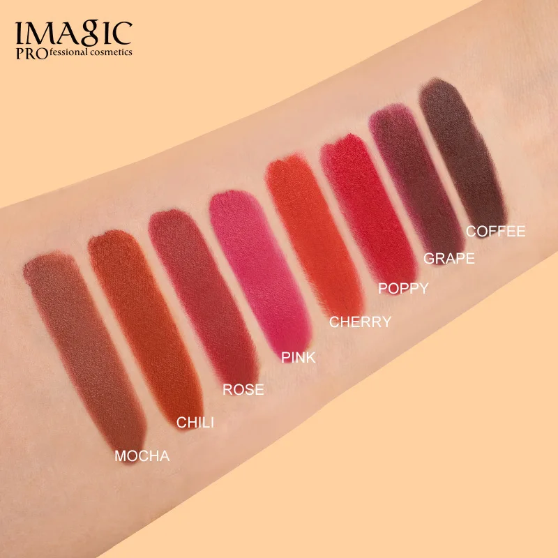 8 Colors Lipstick Palette With Lip Brush Lipliner Natural Dramatic Makeup Matte Moisturizing Velvet Maquiagem Professional