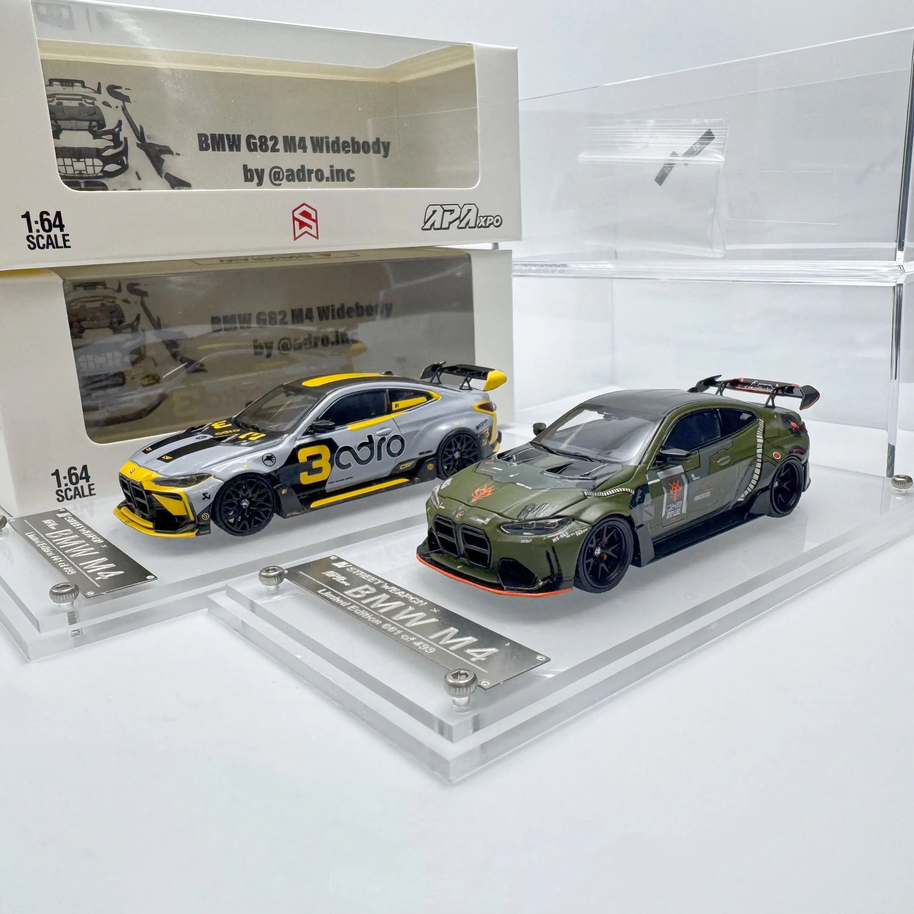 

APA xpo Street Warrior 1:64 M4 G82 Expo Exclusive Widebody Diecast Alloy Car Model