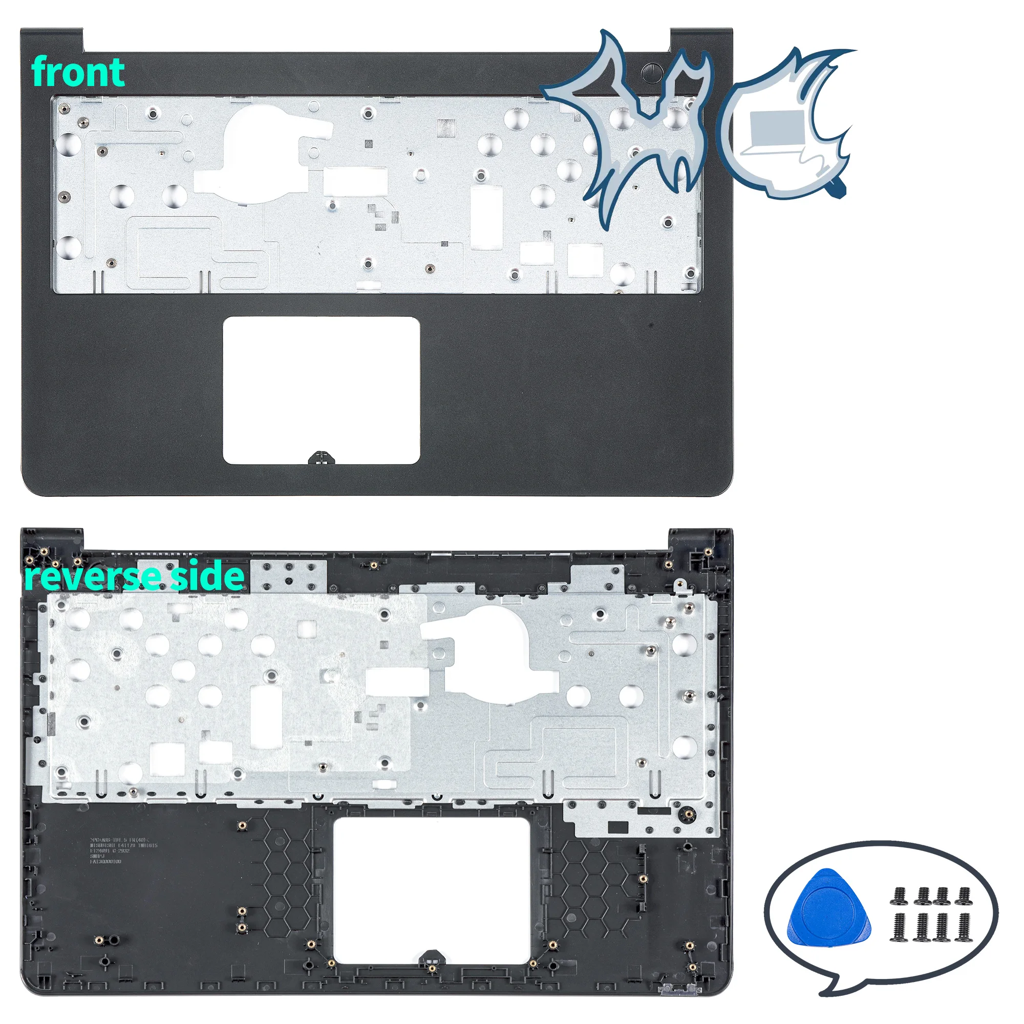 Części do laptopów Inspiron 15 5543 5545 5547 5548 5557 5000 P39F Naprawa dolnej obudowy podpórki pod nadgarstki Szybka wysyłka — zdjęcie 5