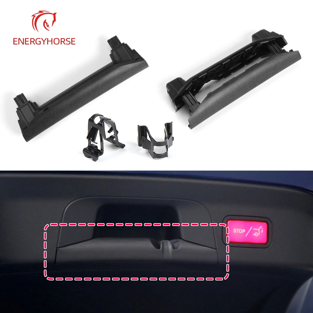 

Для Mercedes W253 Автомобильная задняя дверь ручка задний багажник внутренняя пластиковая ручка металлическая пряжка для Benz GLC Class GLC260 GLC300 2015-2021