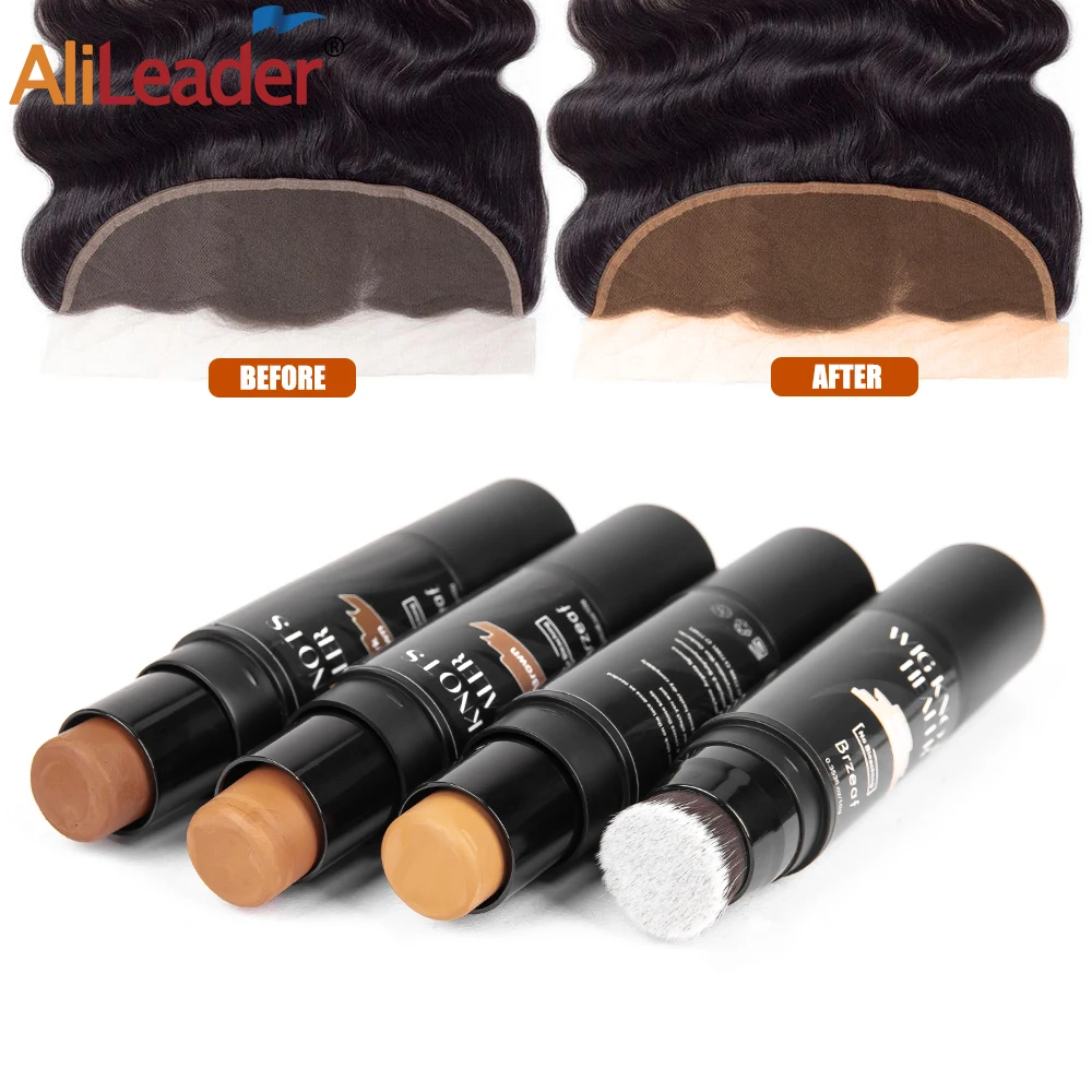 

Lace Dyeing Stick Wig Knots Healer Portable Sweatproof Hair Care Dye Stick Wig Knots Healer Concealer For Lace Wigs/Frontal Part