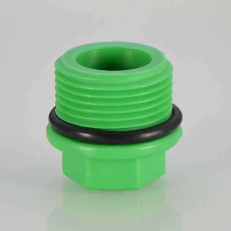 

BSP 1/2＂3/4＂1＂PPR Male Thread Plug 20-32mm Pipe Fitting Cap Plug Screw Plug Tube End Caps Plumbing Accessories