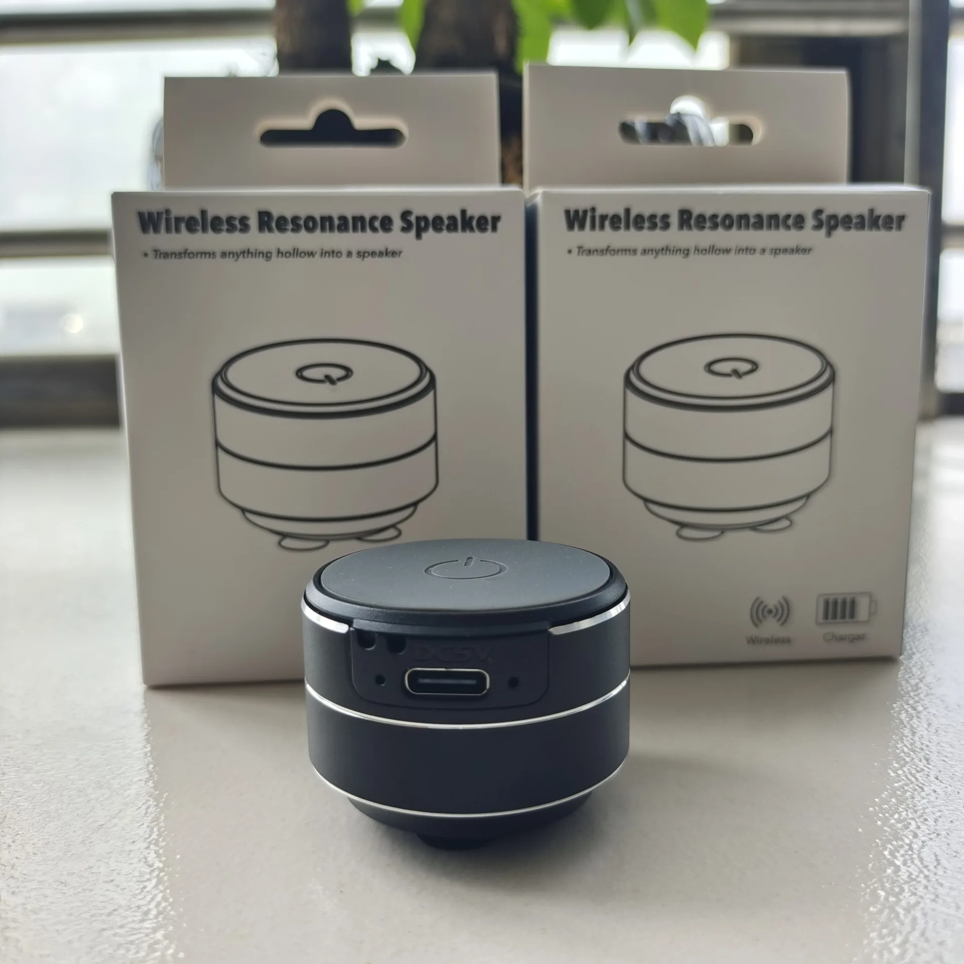 

Bone Conduction Speaker Vibration Stereo Audio Digital TWS Wireless Smallest Speakers Dropshipping Mini Portable Metal Speaker
