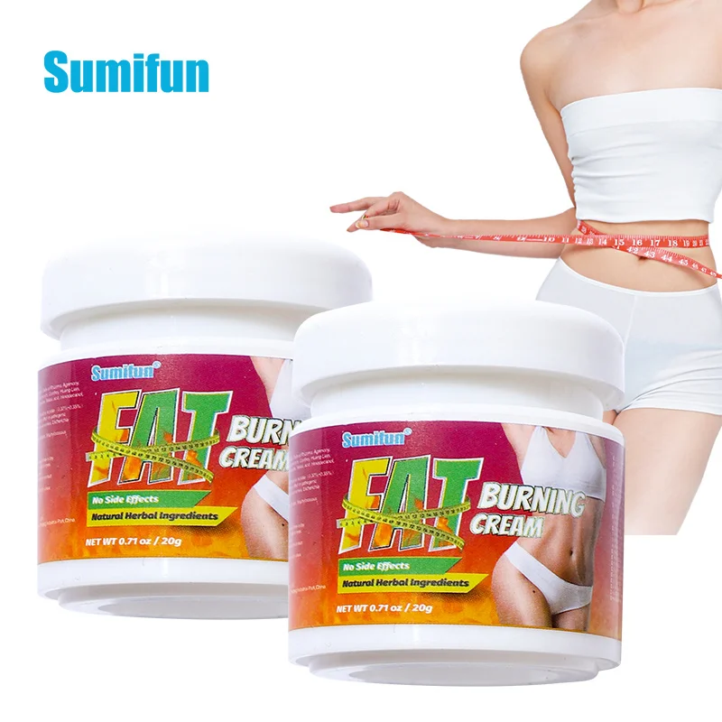 Sumifun Shaping Cream Reduces The Abdomen Slimming Body Massage Cream Cellulite Remover Fat Burning Losing Weight for Belly 20g