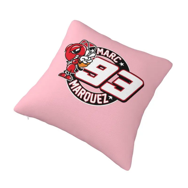 Custom Modern Rossi Cushion Cover Polyester Motorcycle Racing Throw Pillow Case