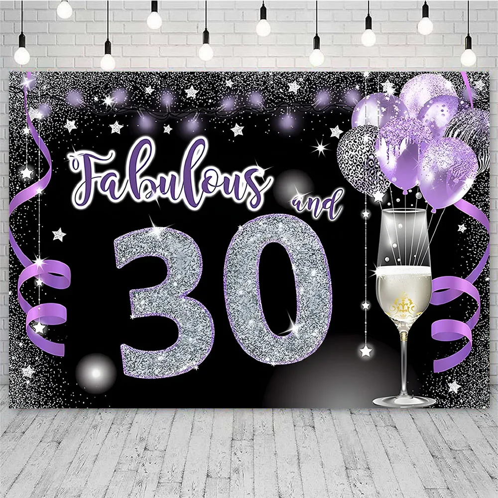 الذهب الأسود 30th الكبار عيد ميلاد راية الرايات أعلام 30 سنة كعكة القبعات العالية عيد ميلاد اللاتكس بالونات عيد ميلاد سعيد ديكور حفلة عيد ميلاد #6