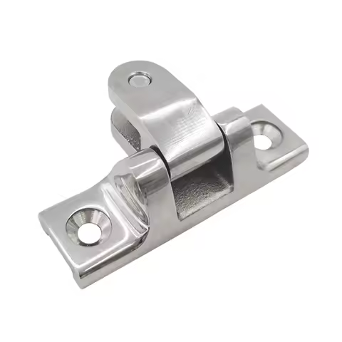 ISURE MARINE Swivel Deck Hinge Top Mountain Type Fitting Hardware For Marine Boat Yacht Training Straps Shade Sails