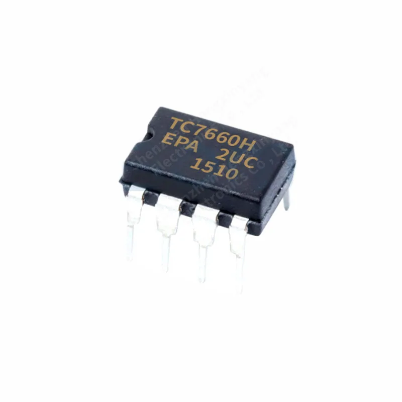 10PCS TC7660HEPA power chip package PDIP-8 6.1V~10V 120kHz switching regulator