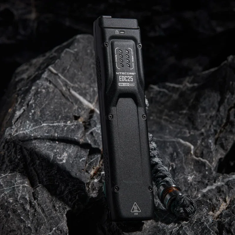 NITECORE EDC25 Utilizes 2 x UHi 20 LEDs 3000Lumens Protable EDC Flashlight Built-in Battery,Type-C Rechargeable Light