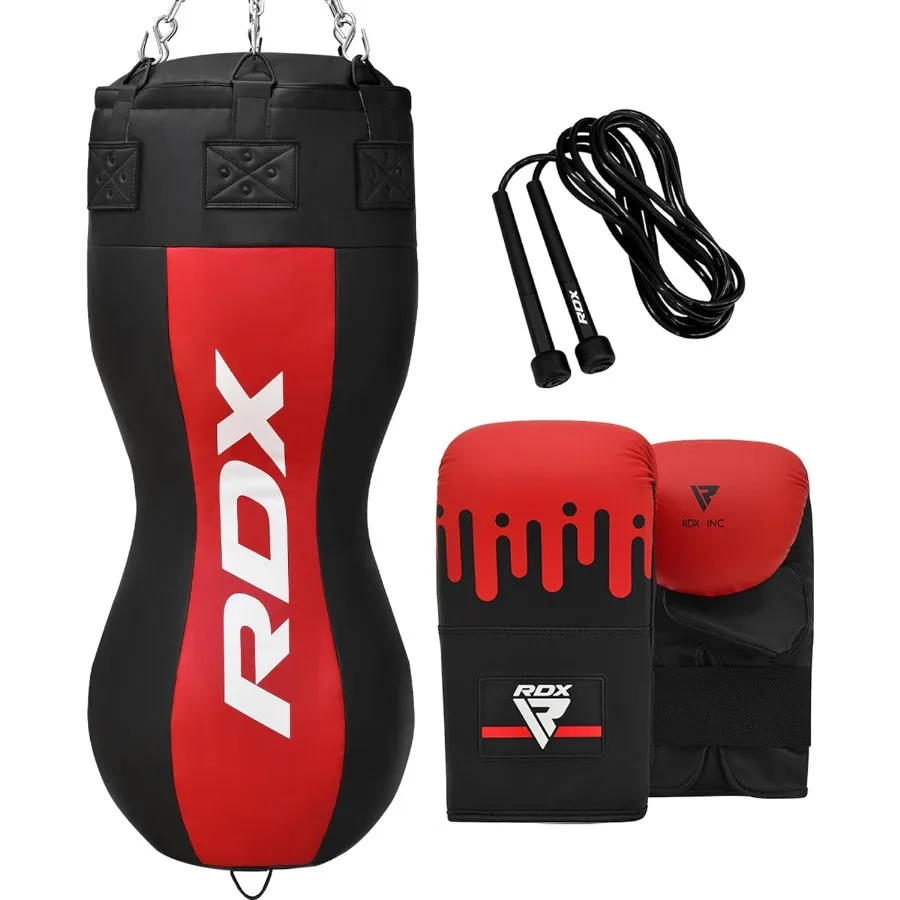 Saco de boxeo de boxeo pesado, saco de boxeo relleno para entrenamiento de MMA, Muay Thai, Kickboxing, BJJ, Karate, Taekwondo, Unisex, hombres