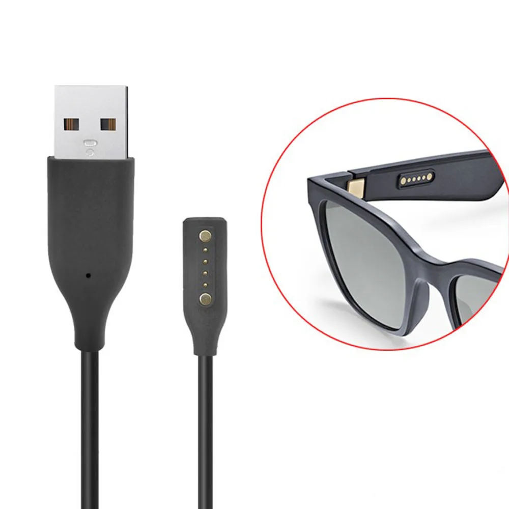 DC Charger Plug For Bose Frames Rondo Soprano Tenor Alto S/M M/L USB Magnetic Connector Charging Cable Audio Sunglasses Adapter