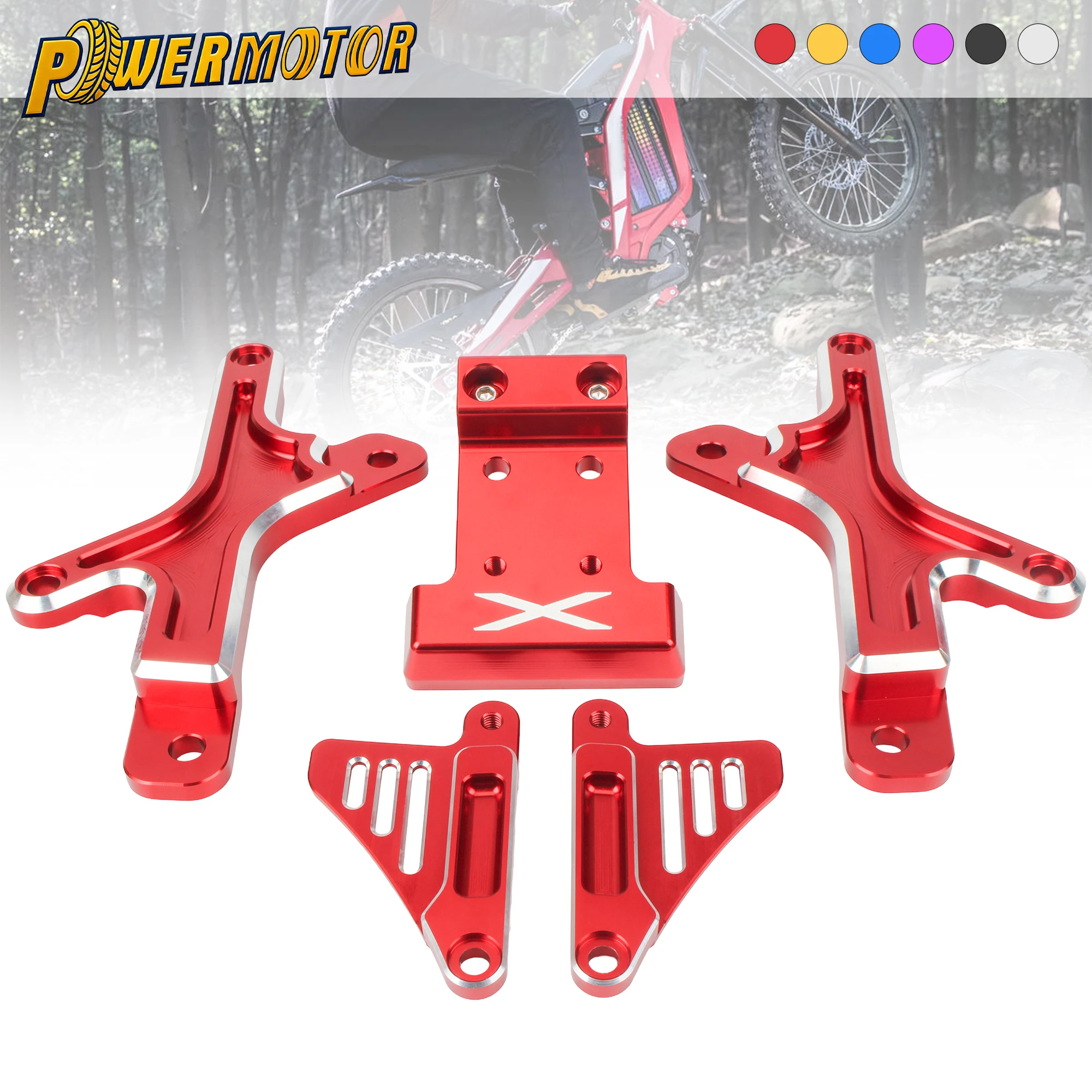 

For Sur-Ron Surron Light Bee S X Ebike Motorcycle Seat Raising Bracket Kit Aluminum Electric Motocross Modified Accessories
