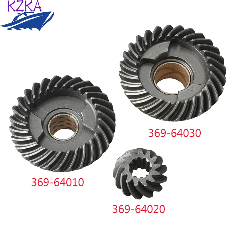 

369 GEAR SET For Tohatsu Nissan Boat Motor Gear 2 2.5HP 3.5 4HP 5HP 6HP 369-64010 369-64020 369-64030 Engine Aftermarket Parts