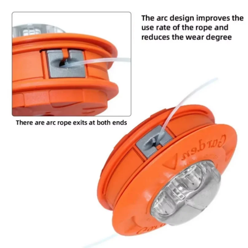 M10*1.25 Quality Automatic Grass Trimmer Head for Garden Machinery Gasoline Brush Cutter