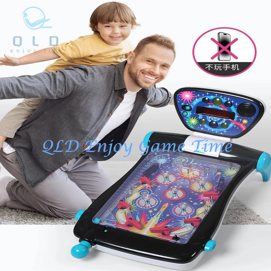 KDT Children's Game Machine Interactive Pinball Wave Machine Puzzle Competition Small Game Intelligence Development Boy Gift