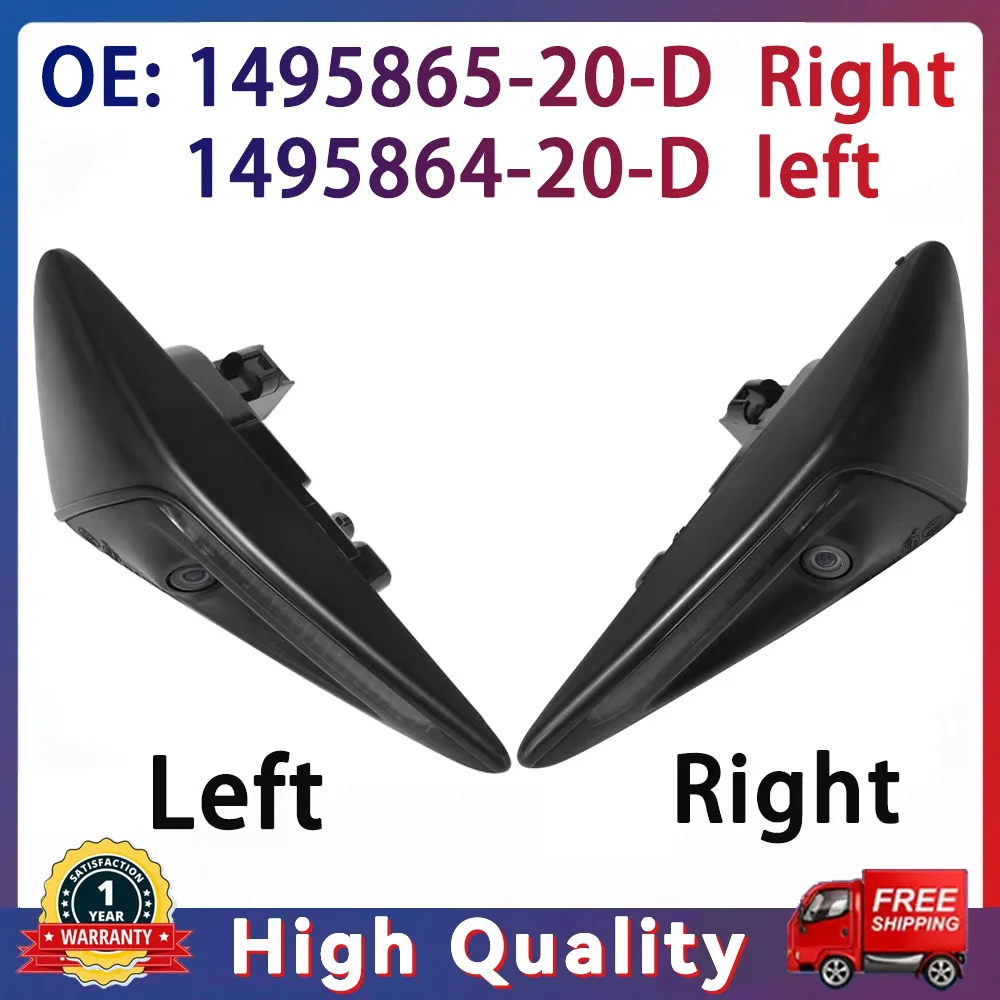 1495865-20-D 1495864-20-D Fender Turn Signal Camera For Tesla Model 3 17-23 Y 20-25 Right Side Left Side Parking Backup Camera