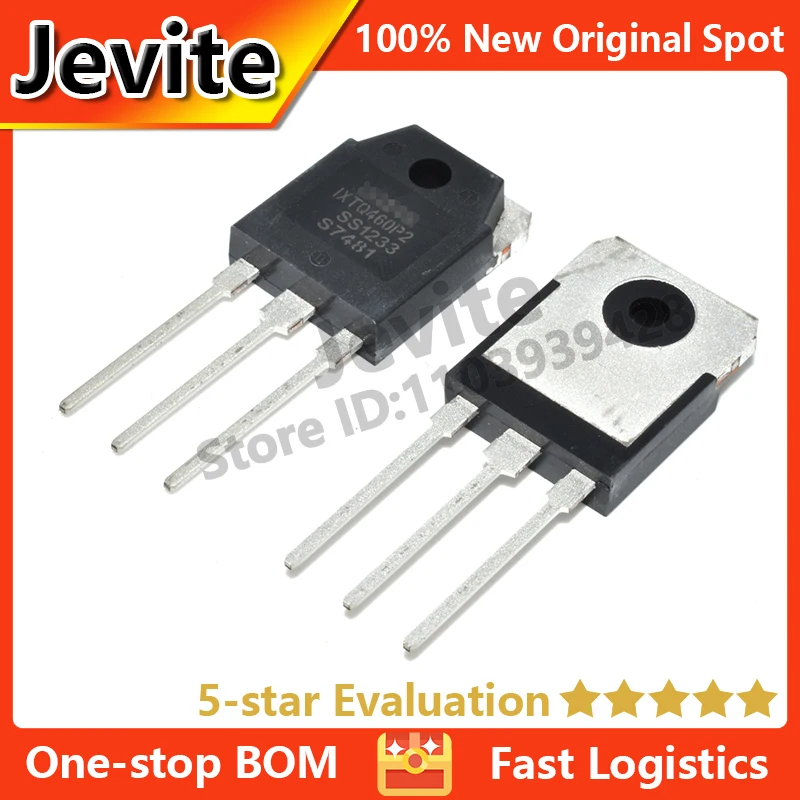 

Jevite 100% New Original electronics Controller 10-5 units/lote IXTQ460P2 TO-3P 500V 24A MOSFET transistor