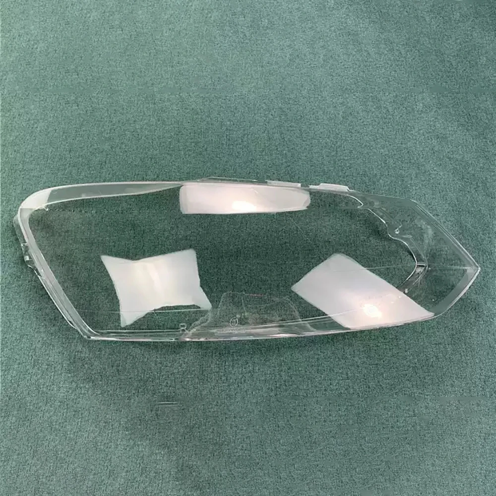 For Volkswagen VW Polo 2011-2013 Headlamp Cover Transparent Headlight Lens Plexiglass Replace Original Lampshade