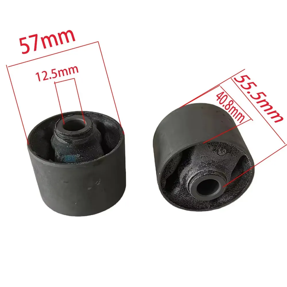 2PCS Front Lower Suspension Control Arm Bushing MR374574 for Mitsubishi Pajero V73 2001 V93 V97 2006-2018