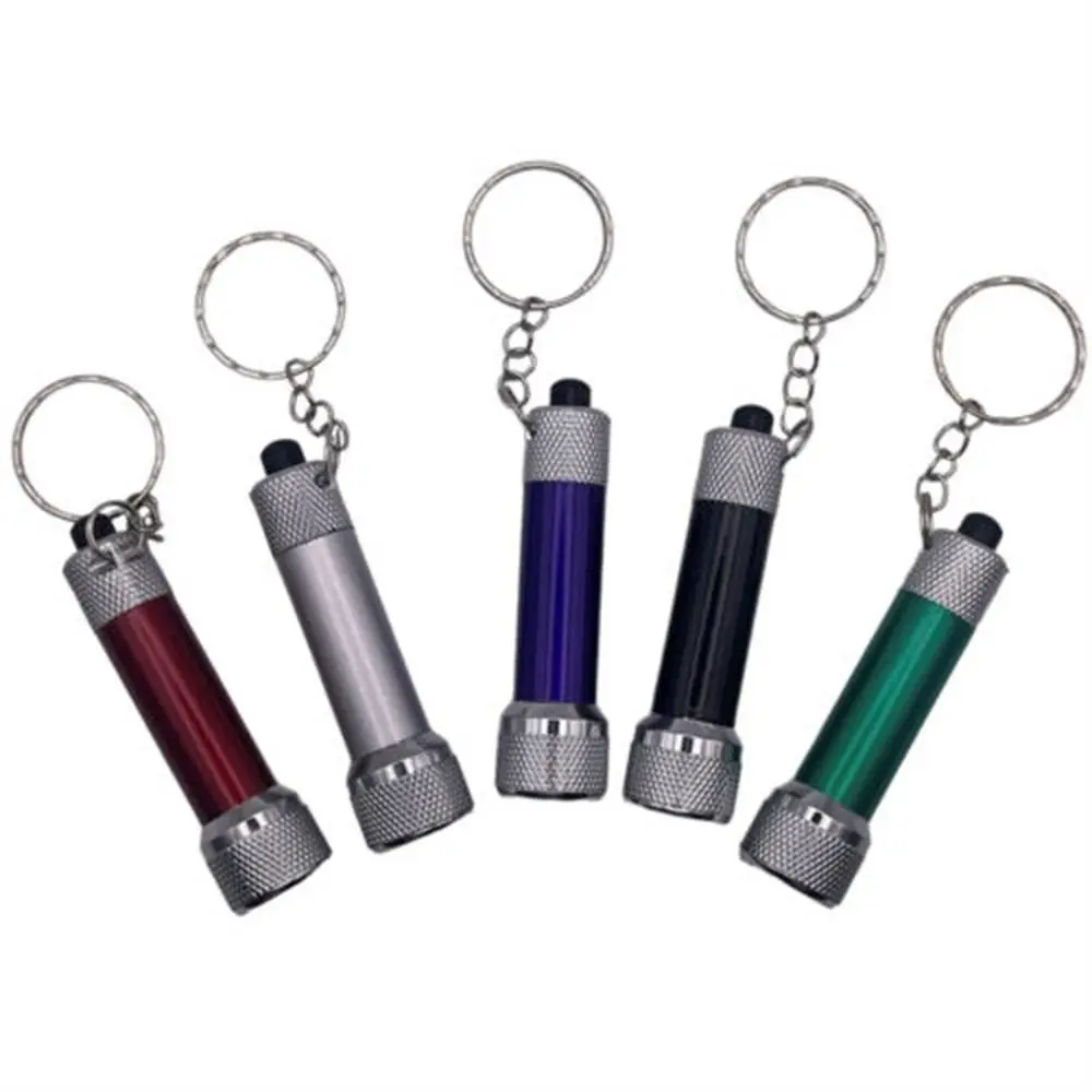 for Gift Metal Emergency Camping Ultra Bright Walking Flashlight Keyring LED Key Chain Flashlight Torch LED Torch