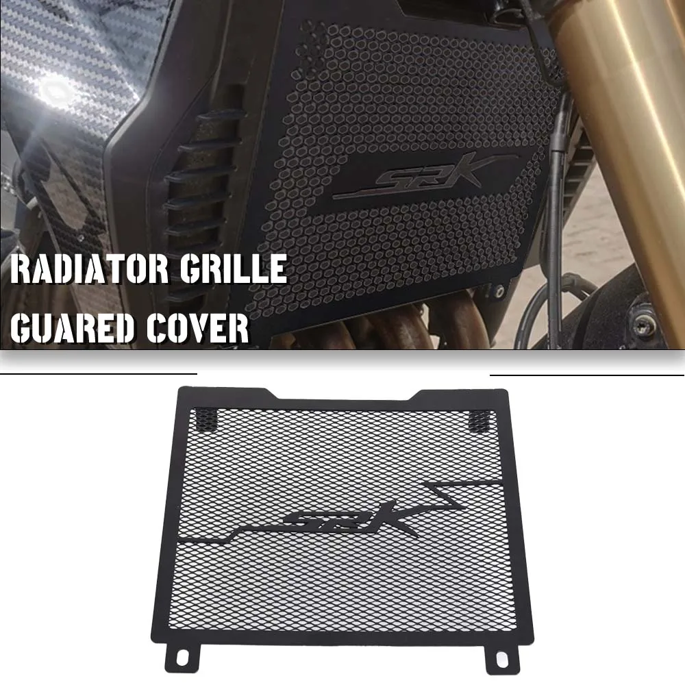 

Accessories Fit For QJmotor SRK350 SRK 350 SRK400 SRK 400 2024 Radiator Guard Grille Protection Cover Motorcycle Protector Grill