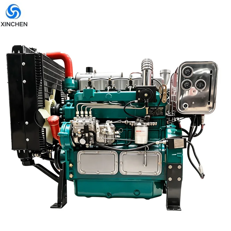 The ZH4105ZD 1500RPM 55KW 75HP Four-cylinder Four-stroke diesel Engine Is Used for Power Generation