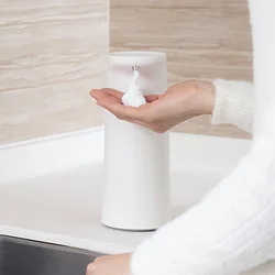 400ML Smart Soap Dispenser Automatic Foaming Washer Vertical Foam Dispenser Hand Washing Toilet Household Portable Kitchen Tools