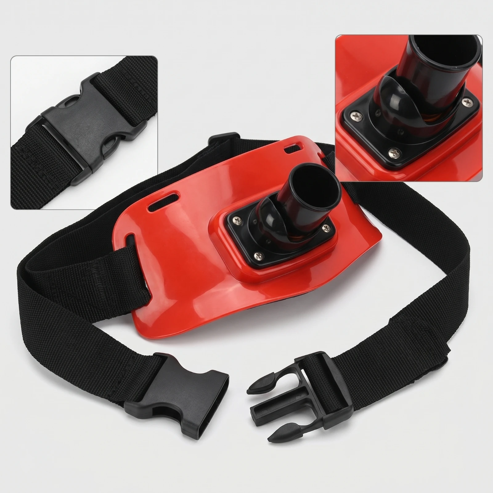 حزام صيد مع حامل للقصبة، حزام  - مراجعة Fishing Belt وسعره