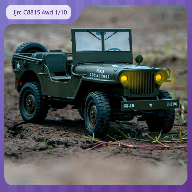 

Jjrc C8815 4wd 1/10 Rc Car Simulation Jeep Model Can Be Modified And Upgraded Remote Control Car Adult Toys Children'S Gifts