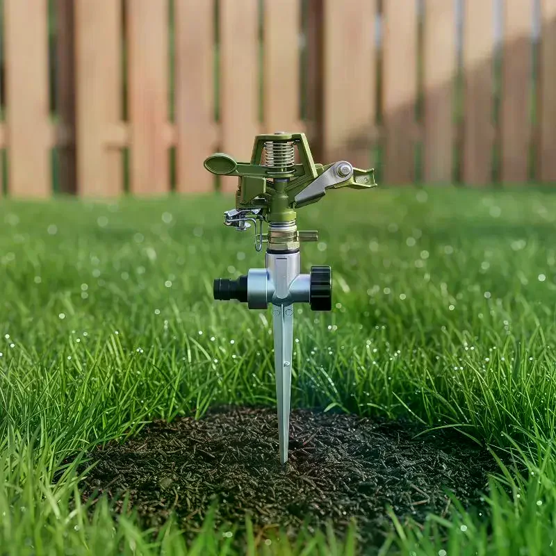 Thread Rotating Rocker Sprinkler Adjustable Impact Sprinkler Law Garden