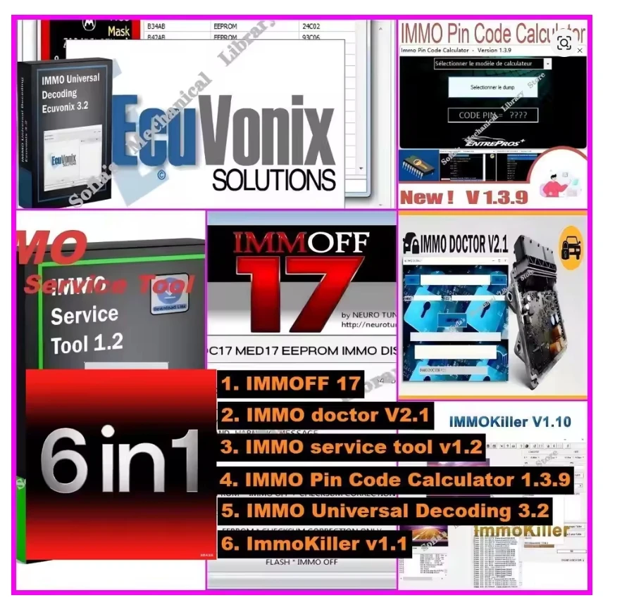 

2025 Newest IMMOFF17 Software EDC17 Immo Off Ecu Program Immoff17 + free keygen+ install video+ free help instal