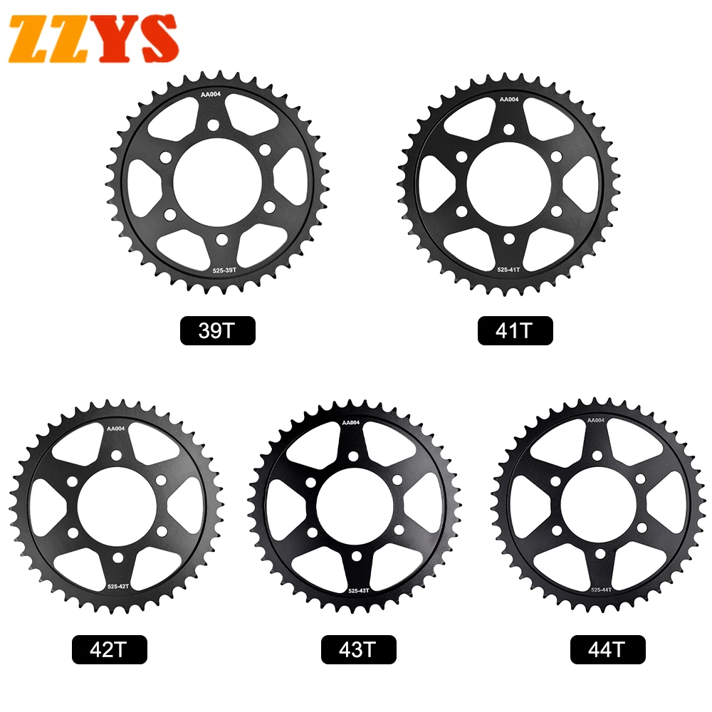 1pc 525 39T 41T 42T 43T 44T Rear Sprocket Gear Wheel Cam For Kawasaki ZX636A ZX900F Ninja900 ZX1000 ZX1000G ZX Ninja 1000 2023