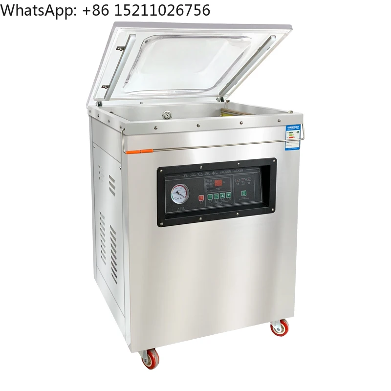 DZ-600/2E Industrial Single-Chamber Vacuum Packaging Machine, 600mm Seal Length CE Approved