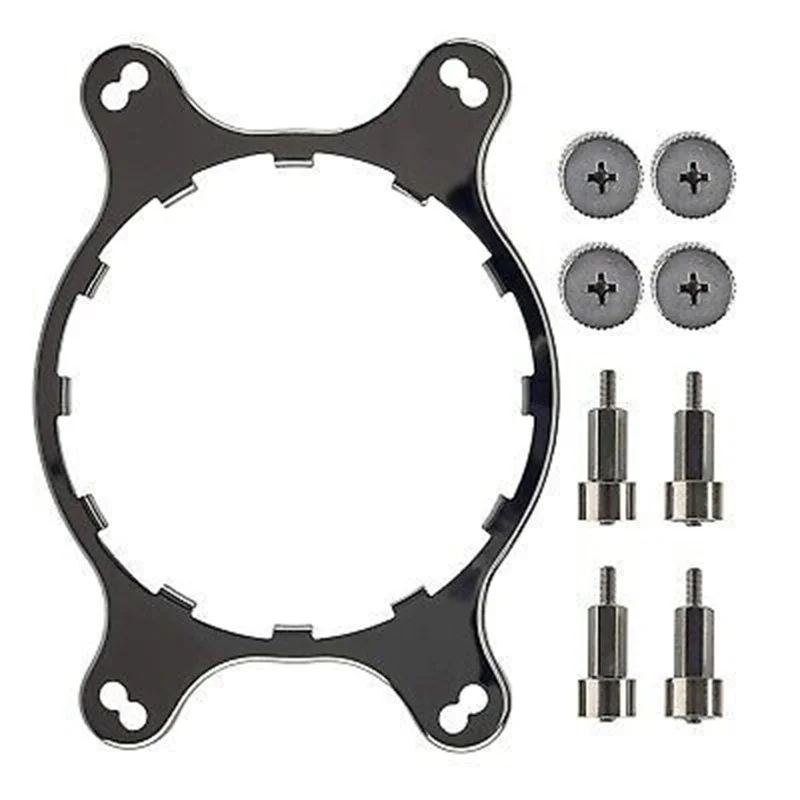 O50 1Set Mounting Bracket Fasteners Kit For NZXT Kraken AM4 AM5 Bracket&AM4 AM5 Standoffs For X42/52/62/72/53/63/73 Z53/63/73