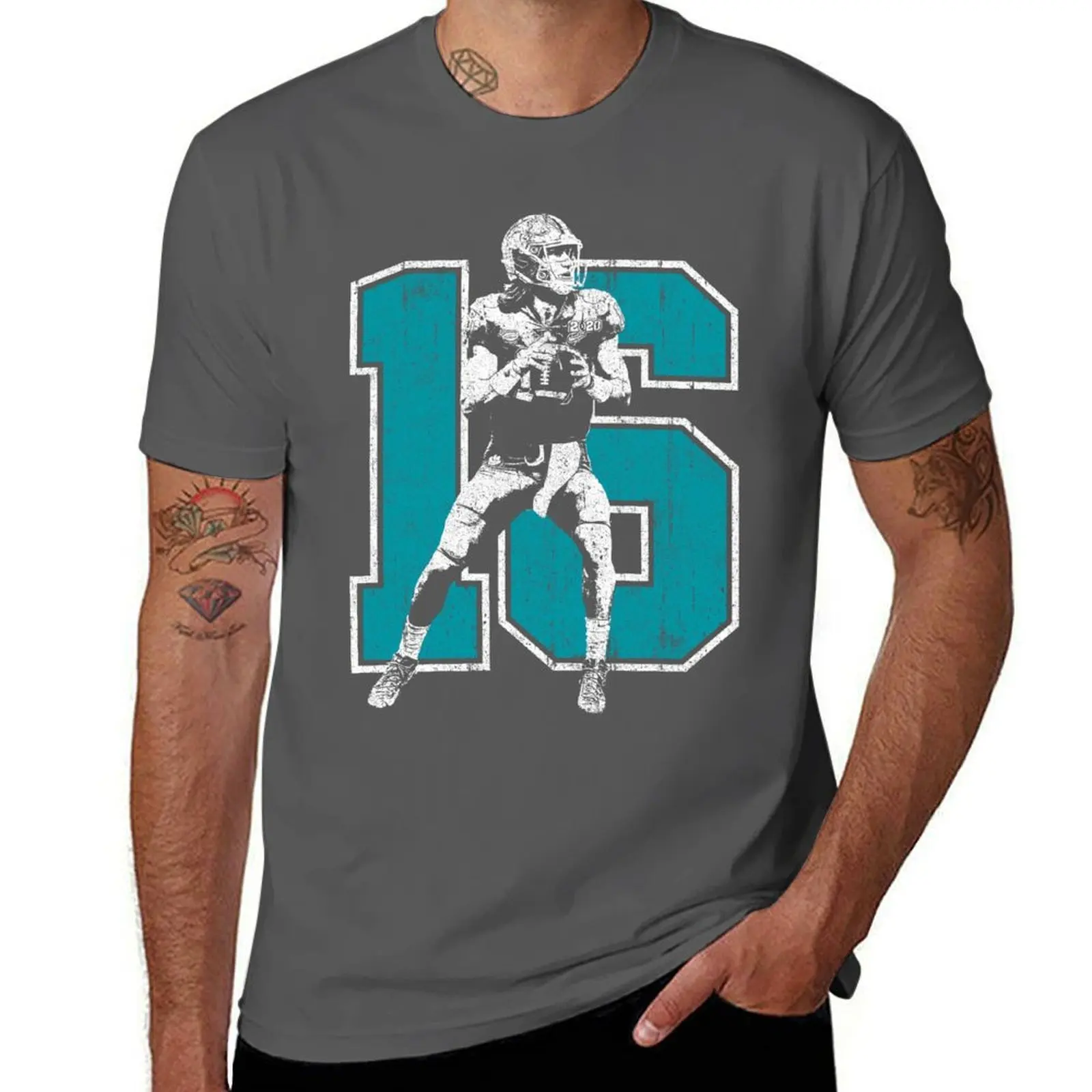 

Lawrence/Gift Player Trevor You Football For T-Shirt Outdoor Work Short Sleeve Top