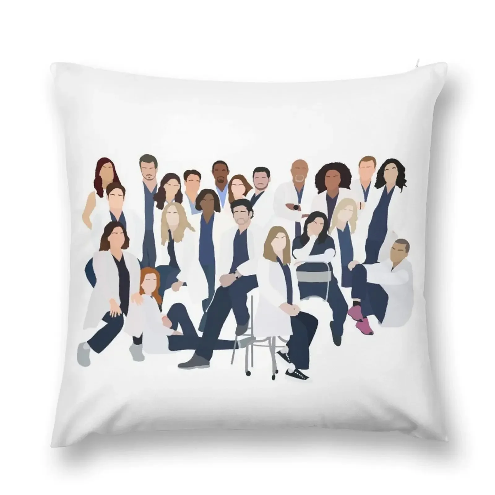 GA Characters Throw Pillow Room decorating items Christmas Cushion For Home Cushion Covers For Living Room pillow