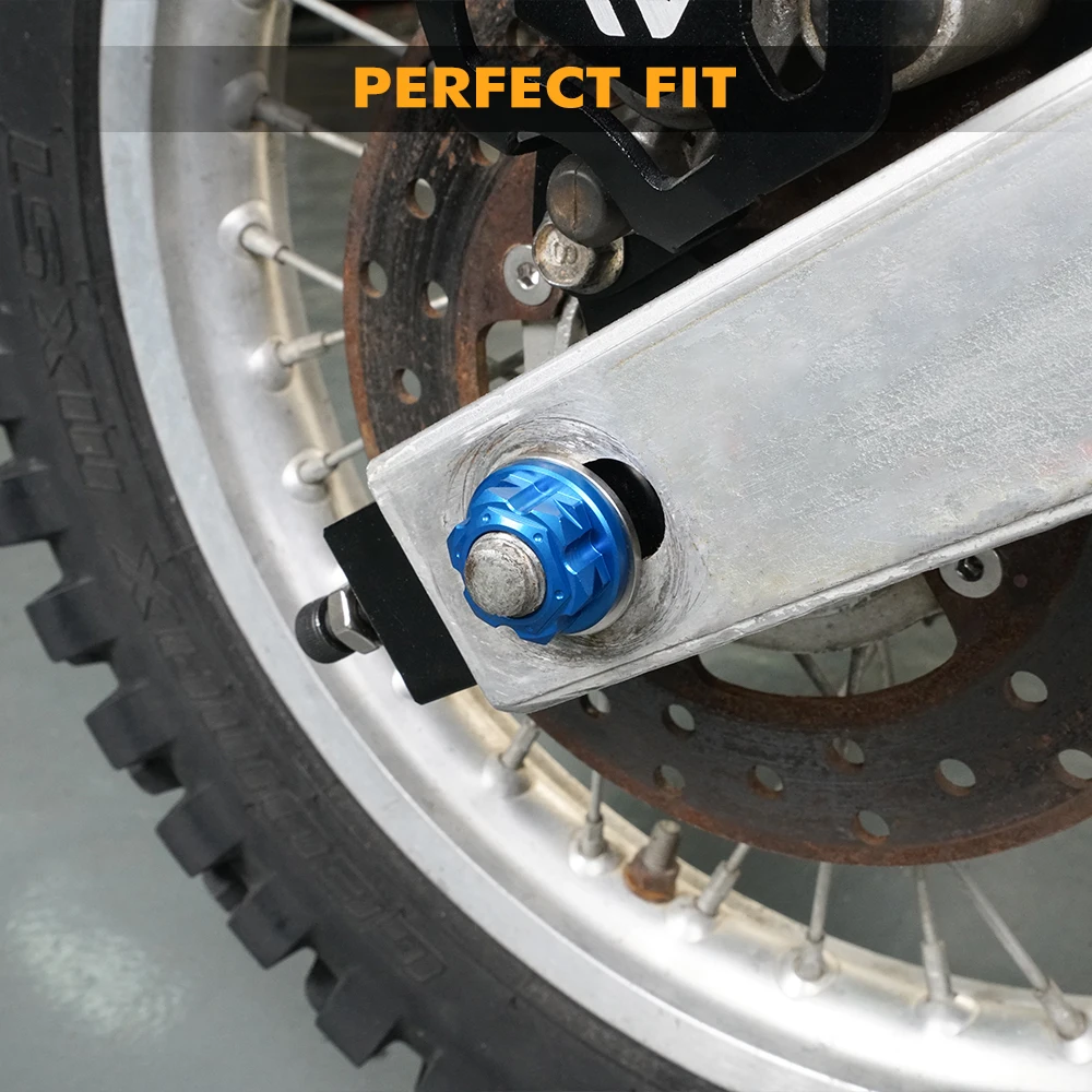 NICECNC For Yamaha YZ85 YZ 85 2002-2008 2007 2006 2005 2004 2003 Motorcycle Front Rear Axle Nut Screw & Washer Aluminum