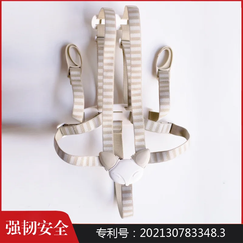 

Seat belt Anti-drop and anti-fall for children's growth chair Adjustable baby dining chair Five-point child protective belt